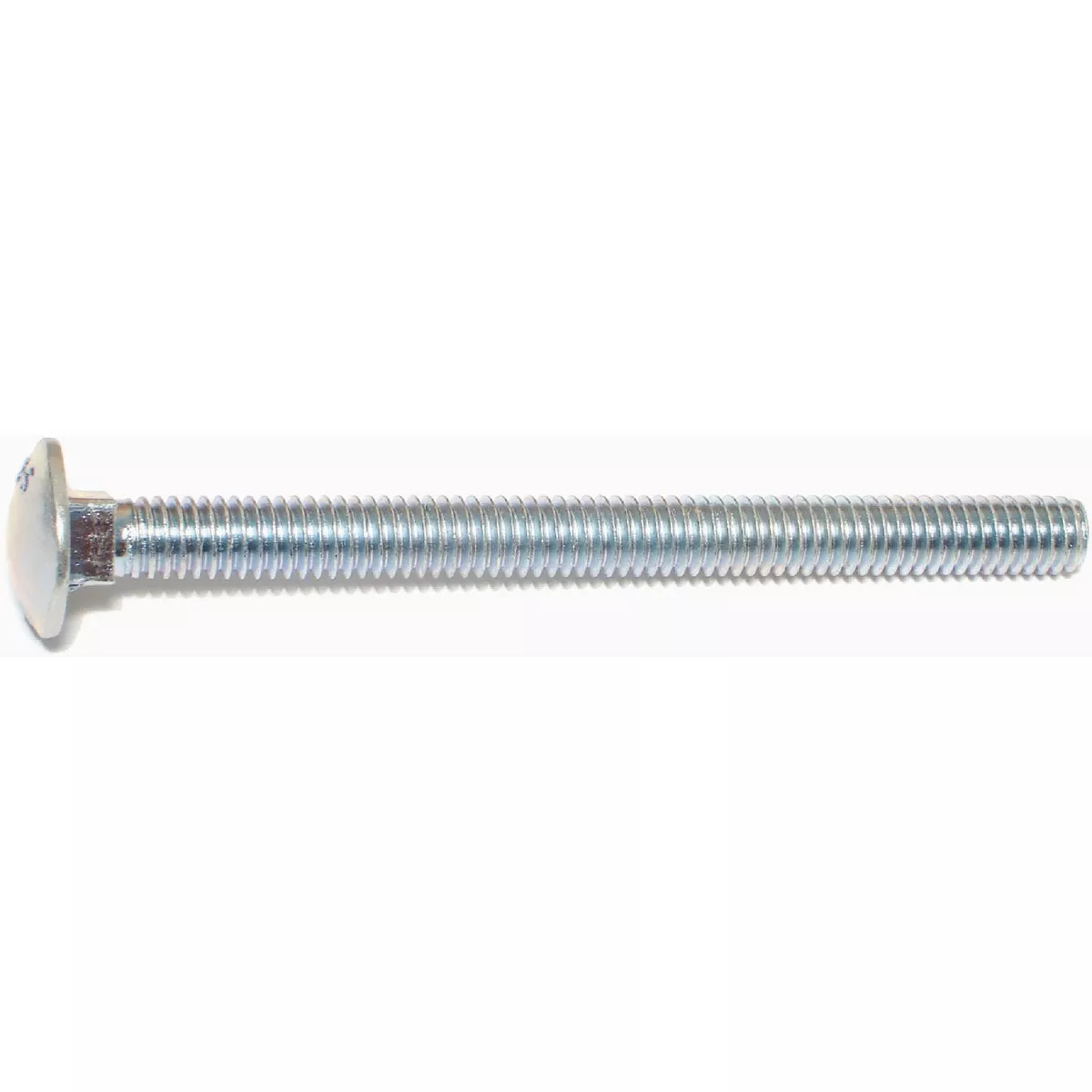 Midwest Fastener 5/16 In.-18 x 4 In. Zinc Plated Grade 2 / A307 Steel Coarse Thread Carriage Bolt