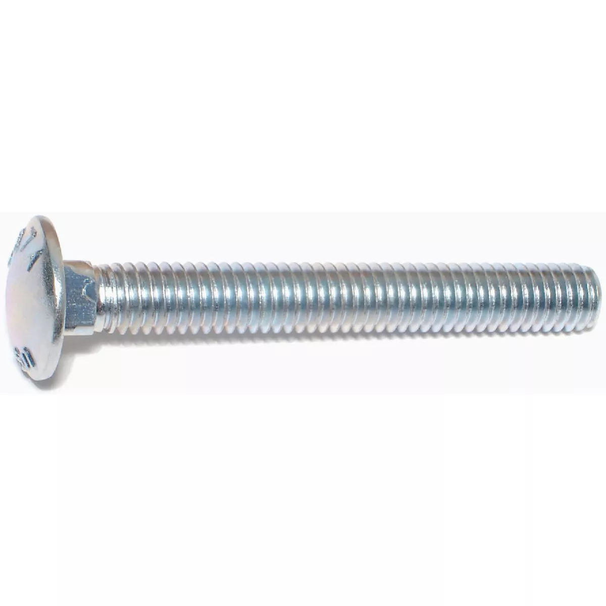 Midwest Fastener 3/8 In.-16 x 3 In. Zinc Plated Grade 2 / A307 Steel Coarse Thread Carriage Bolt (104 Ct.)