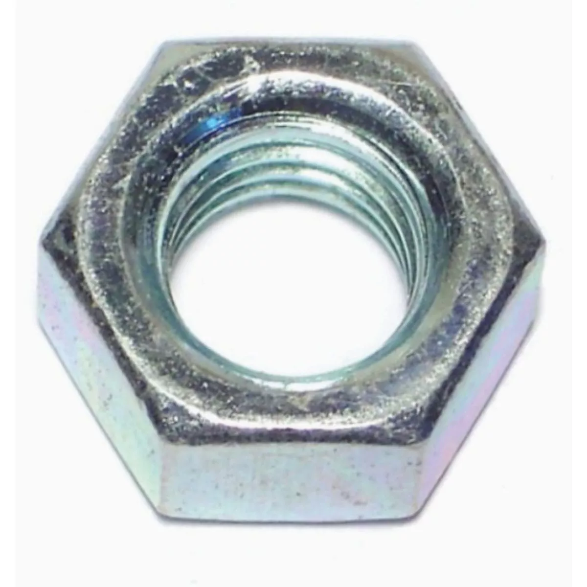 Midwest Fastener 7/16 In.-14 Zinc Plated Grade 2 Steel Coarse Thread Finished Hex Nuts (375 Ct.)