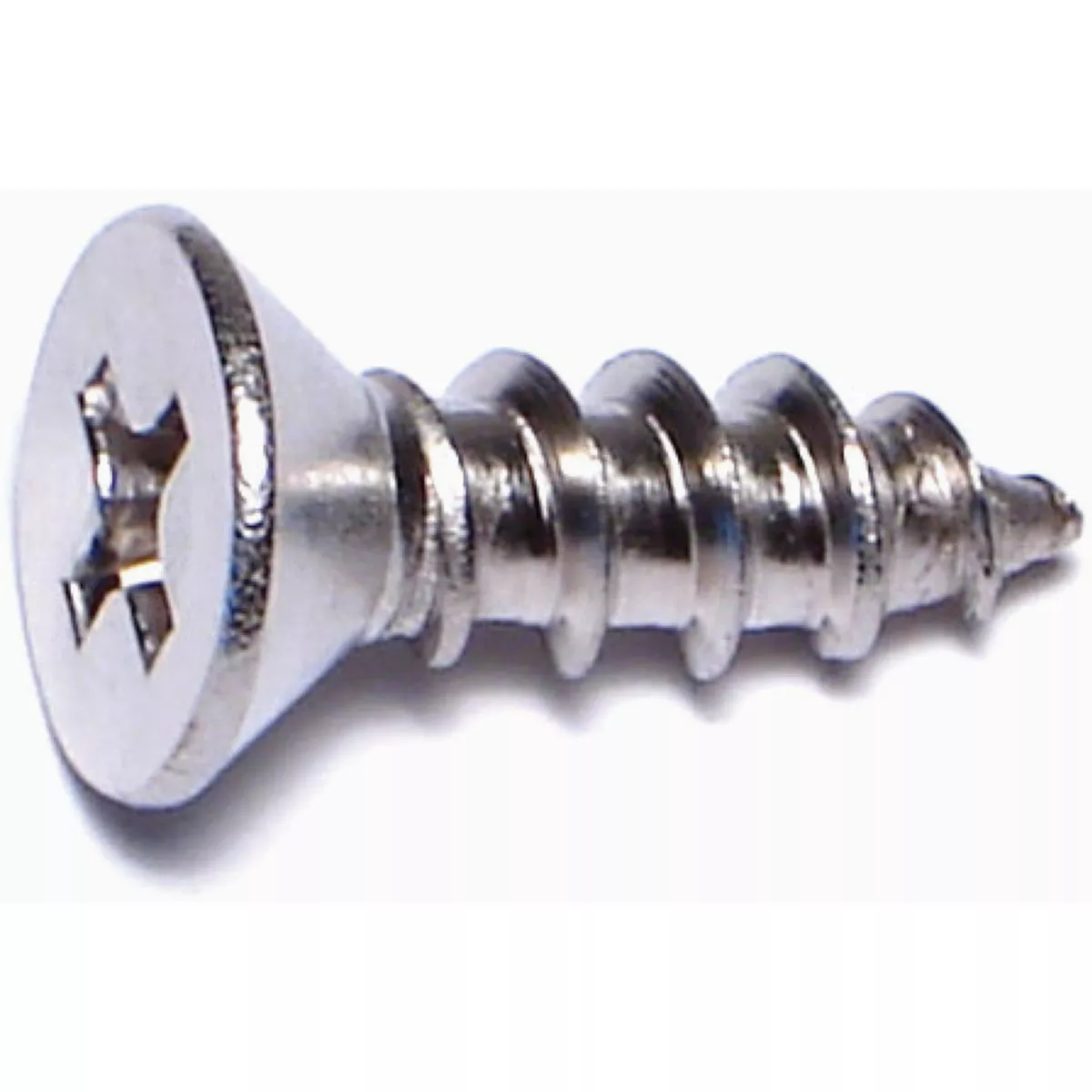Midwest Fastener #10 x 5/8 In. 18-8 Stainless Steel Phillips Flat Head Sheet Metal Screws (100 Ct.)-