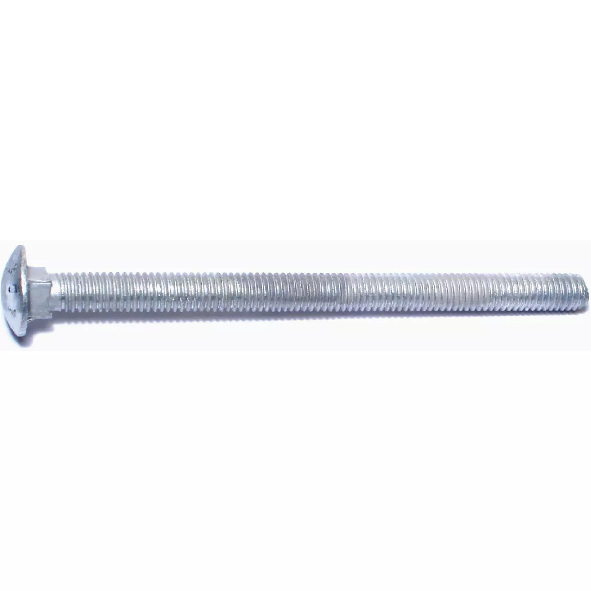 Midwest Fastener 3/8 In.-16 x 5-1/2 In. Hot Dip Galvanized Grade 2 / A307 Steel Coarse Thread Carriage Bolt (50-Count) (50 Ct.)-