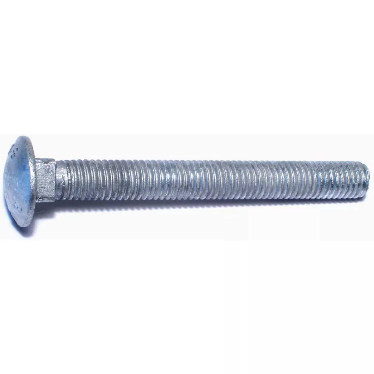 Midwest Fastener 1/2 In.-13 x 4-1/2 In. Hot Dip Galvanized Grade 2 / A307 Steel Coarse Thread Carriage Bolt (25-Count) (25 Ct.)-