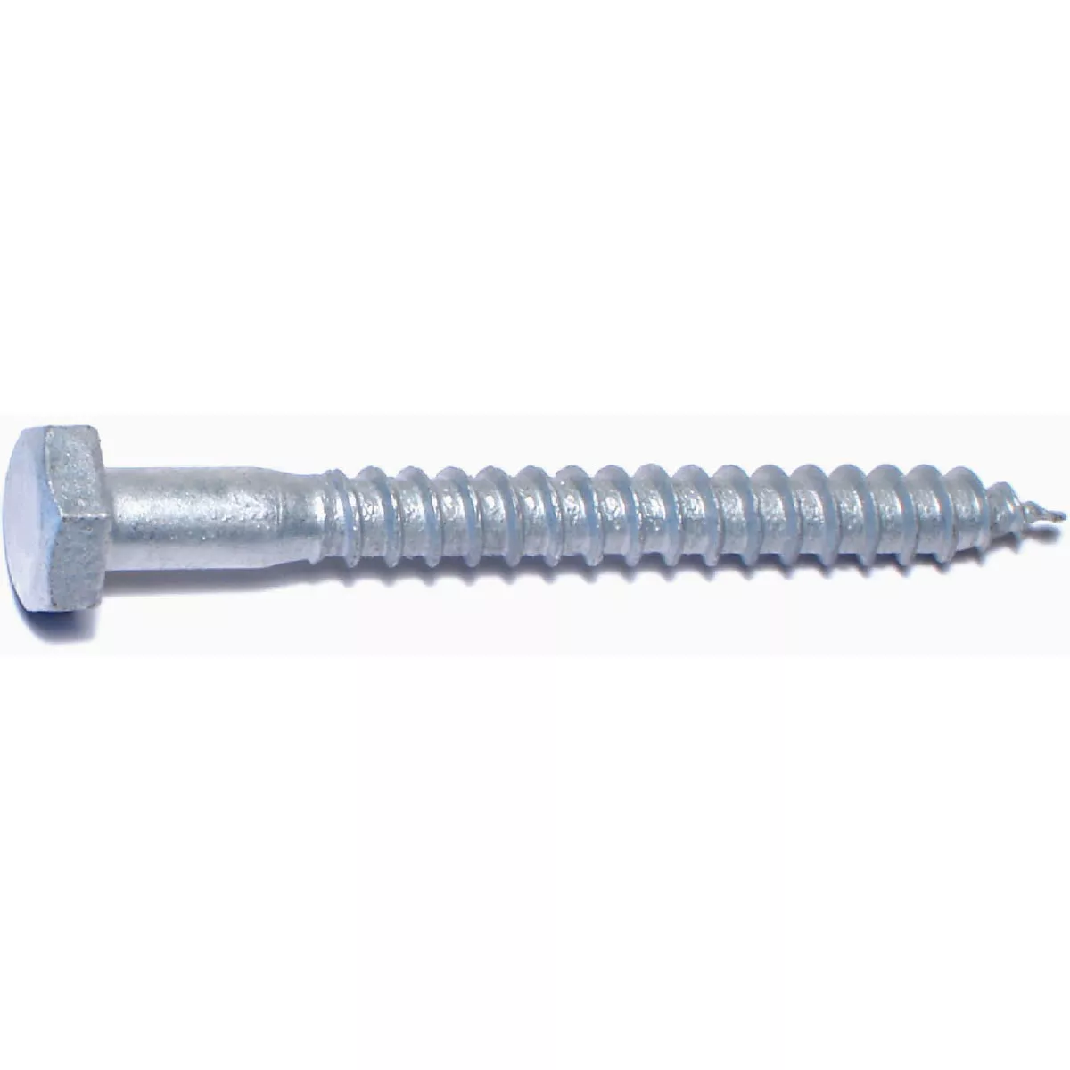 Midwest Fastener 1/4 In. x 2-1/2 In. Hot Dip Galvanized Steel Hex Head Lag Screws (100 Ct.)