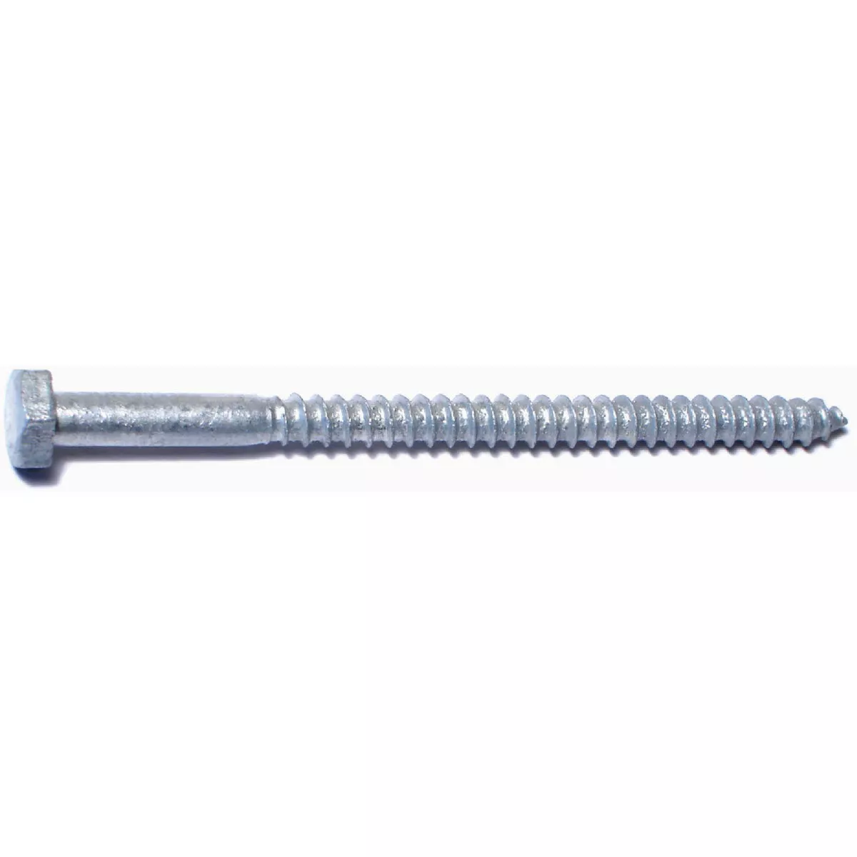Midwest Fastener 1/4 In. x 4 In. Hot Dip Galvanized Steel Hex Head Lag Screws (100 Ct.)