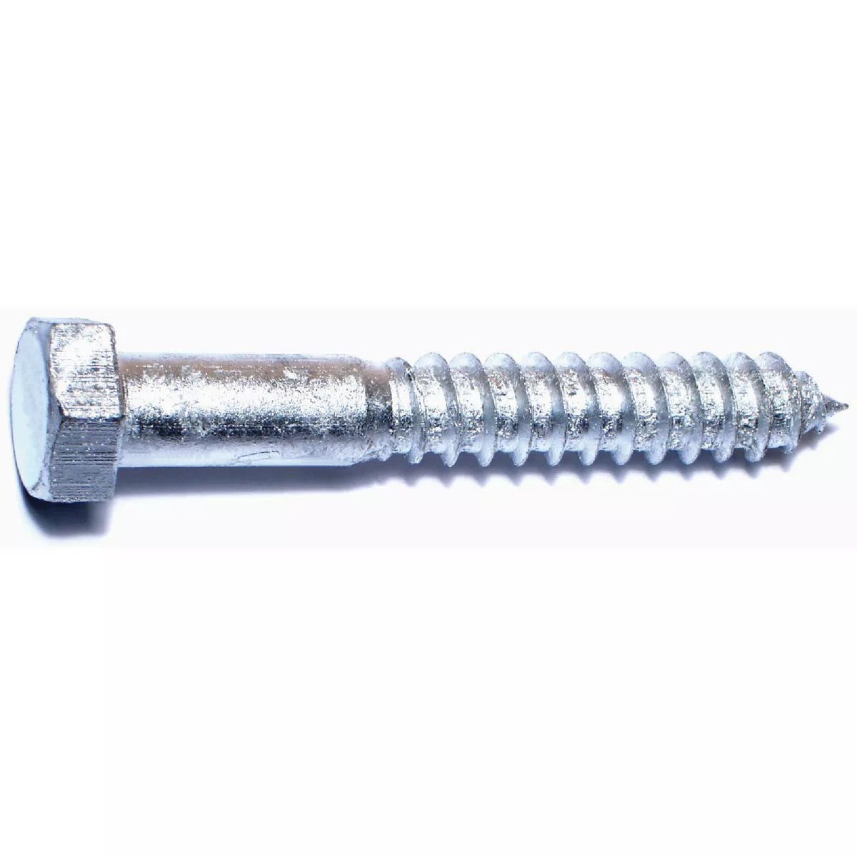 Midwest Fastener 1/2 In. x 3-1/2 In. Hot Dip Galvanized Steel Hex Head Lag Screws (25 Ct.)-