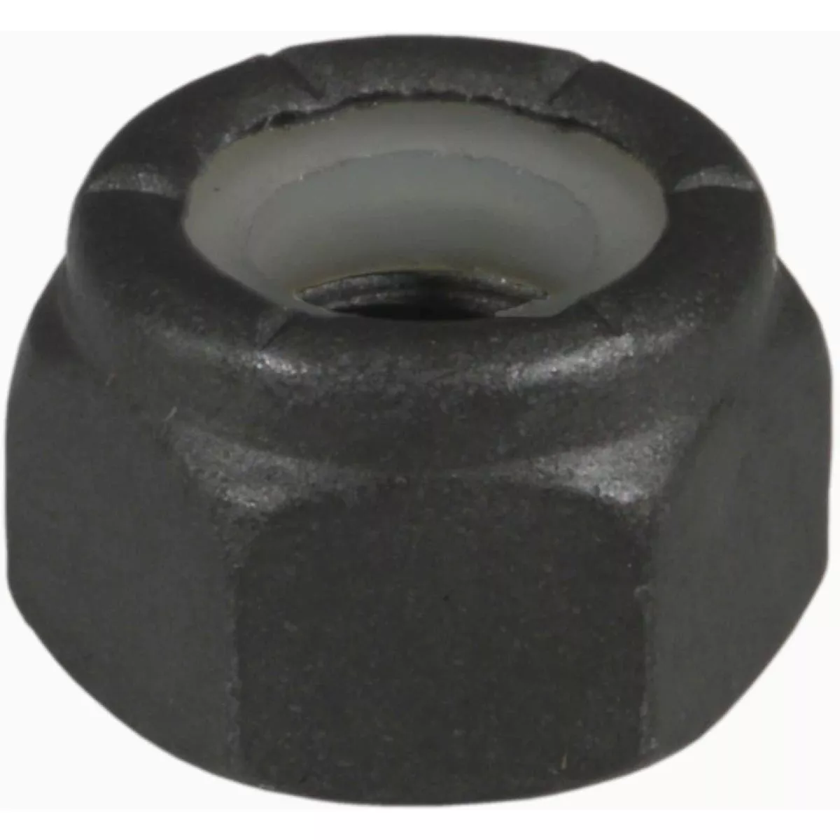 Midwest Fastener 1/4 In.-20 Black Phosphate Grade 2 Steel Coarse Thread Nylon Insert Lock Nuts (679 Ct.)-