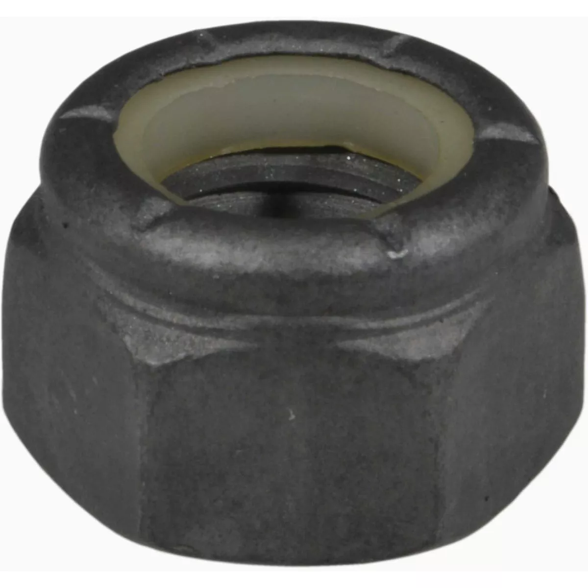 Midwest Fastener 7/16 In.-14 Black Phosphate Grade 2 Steel Coarse Thread Nylon Insert Lock Nuts