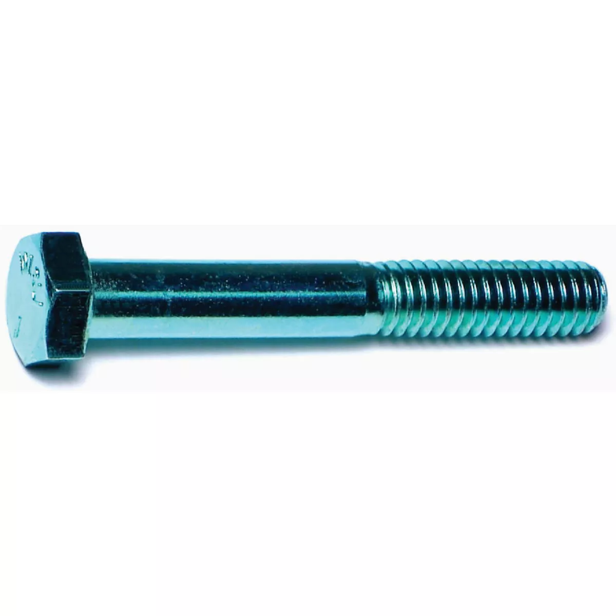 Midwest Fastener 5/16 In.-18 x 2-1/4 In. Green Rinsed Zinc Plated Grade 5 Steel Coarse Thread Hex Cap Screws