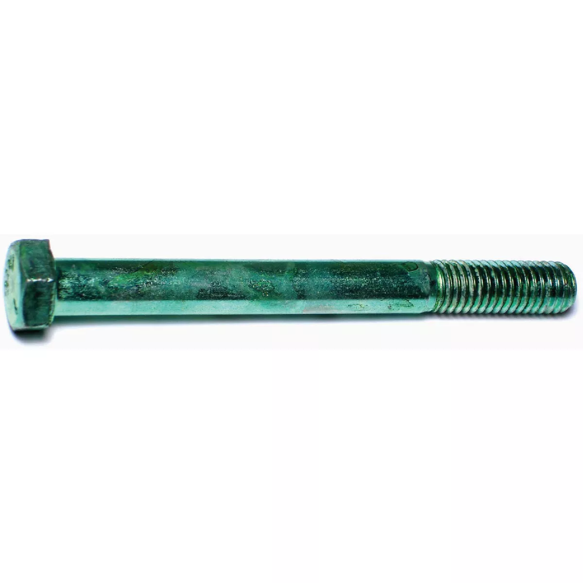 Midwest Fastener 1/2 In.-13 x 5 In. Green Rinsed Zinc Plated Grade 5 Steel Coarse Thread Hex Cap Screws