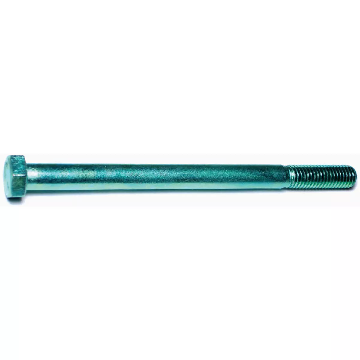 Midwest Fastener 1/2 In.-13 x 7 In. Green Rinsed Zinc Plated Grade 5 Steel Coarse Thread Hex Cap Screws