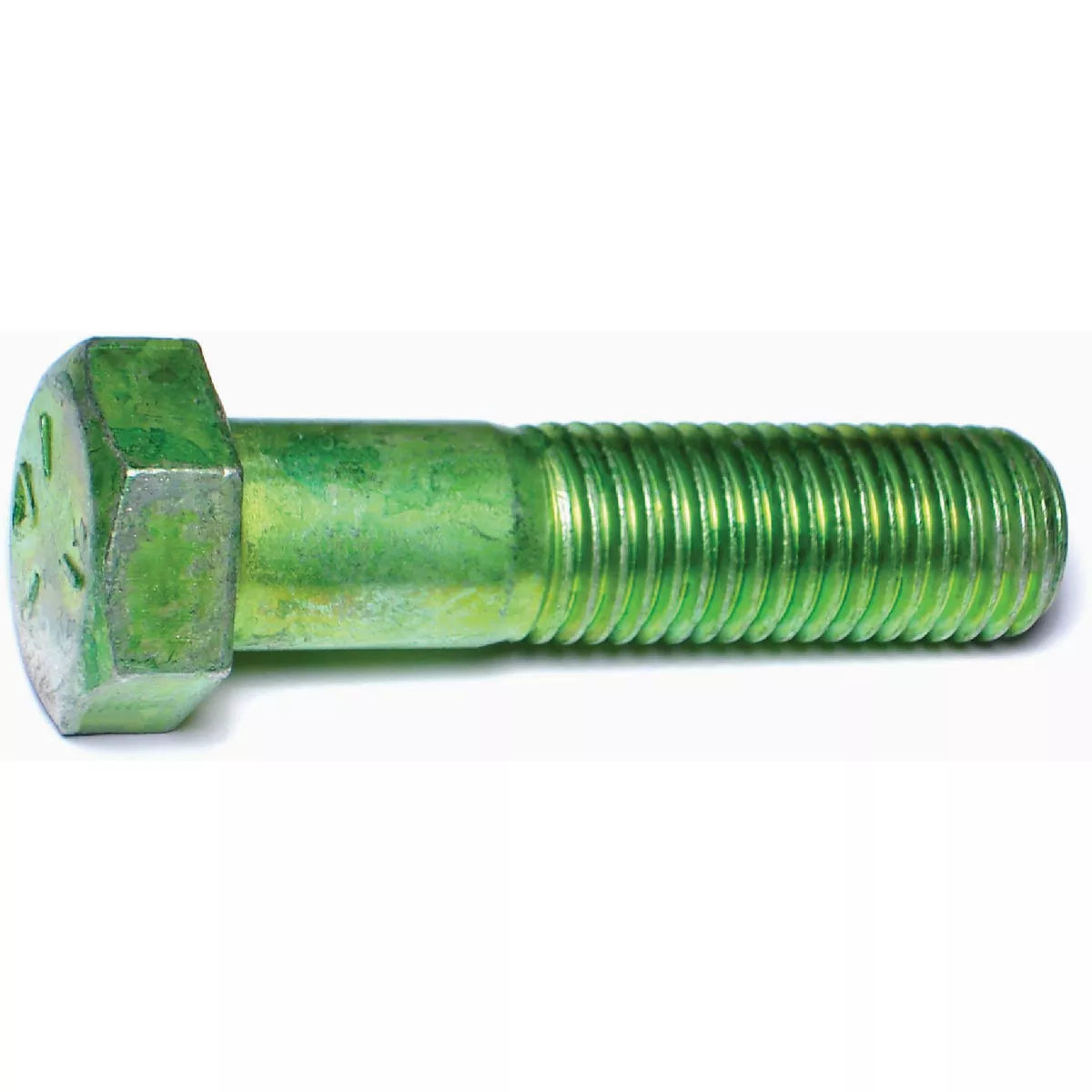 Midwest Fastener 7/8 In.-9 x 3-1/2 In. Green Rinsed Zinc Plated Grade 5 Steel Coarse Thread Hex Cap Screws - photo 2
