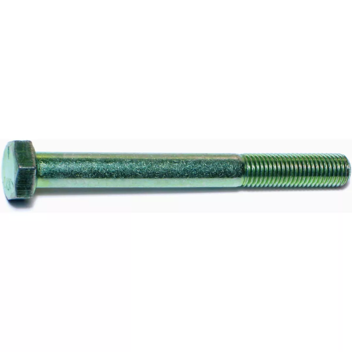 Midwest Fastener 5/16 In.-24 x 3 In. Green Rinsed Zinc Plated Grade 5 Steel Fine Thread Hex Cap Screws