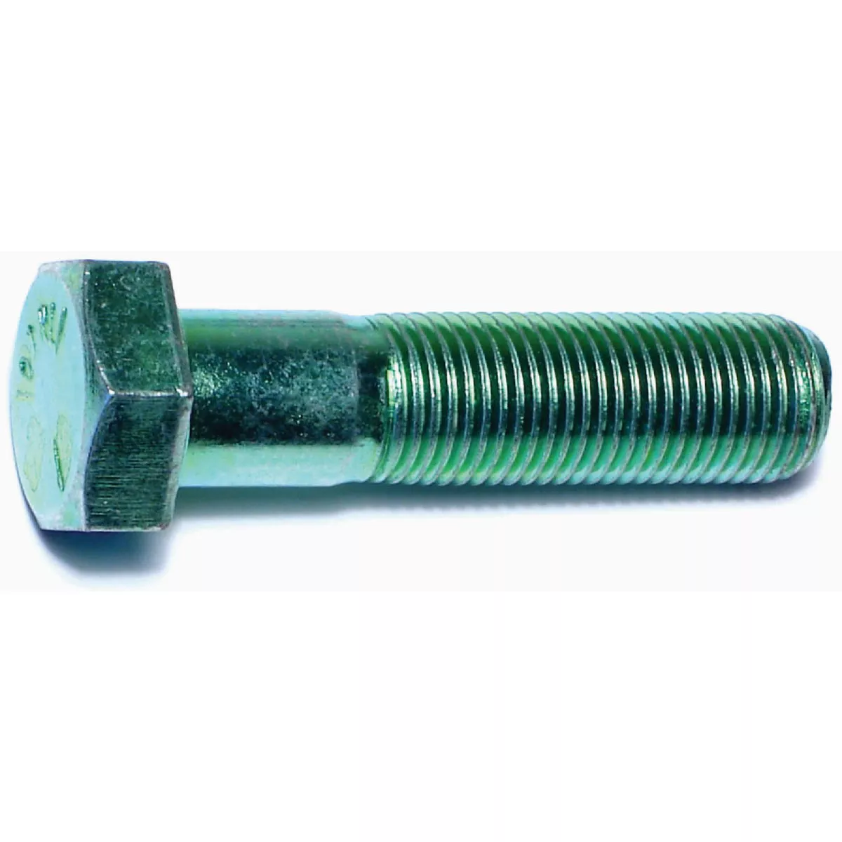 Midwest Fastener 1/2 In.-20 x 2 In. Green Rinsed Zinc Plated Grade 5 Steel Fine Thread Hex Cap Screws (37 Ct.)
