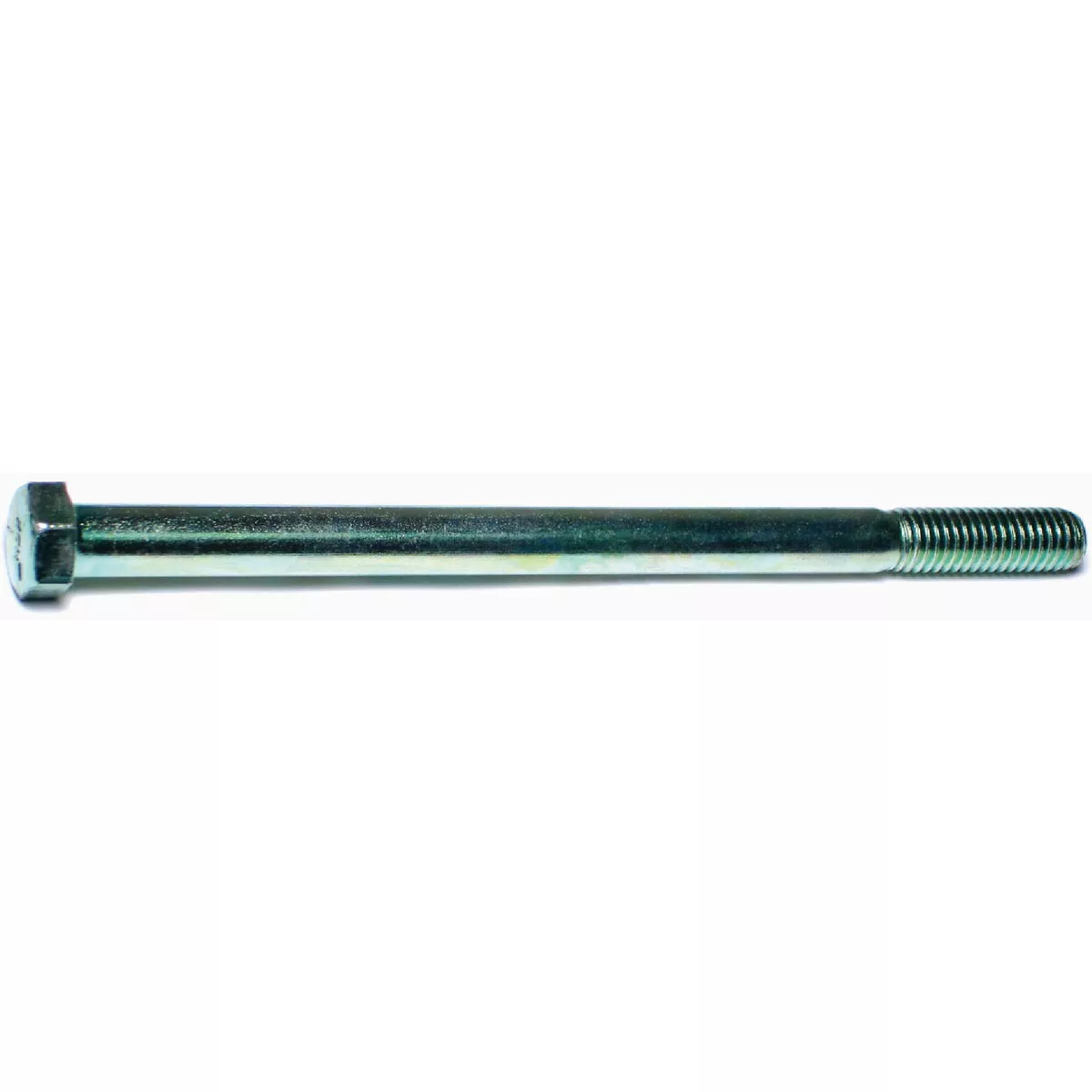 Midwest Fastener 7/16 In.-14 x 7 In. Green Rinsed Zinc Plated Grade 5 Steel Coarse Thread Hex Cap Screws (32 Ct.)