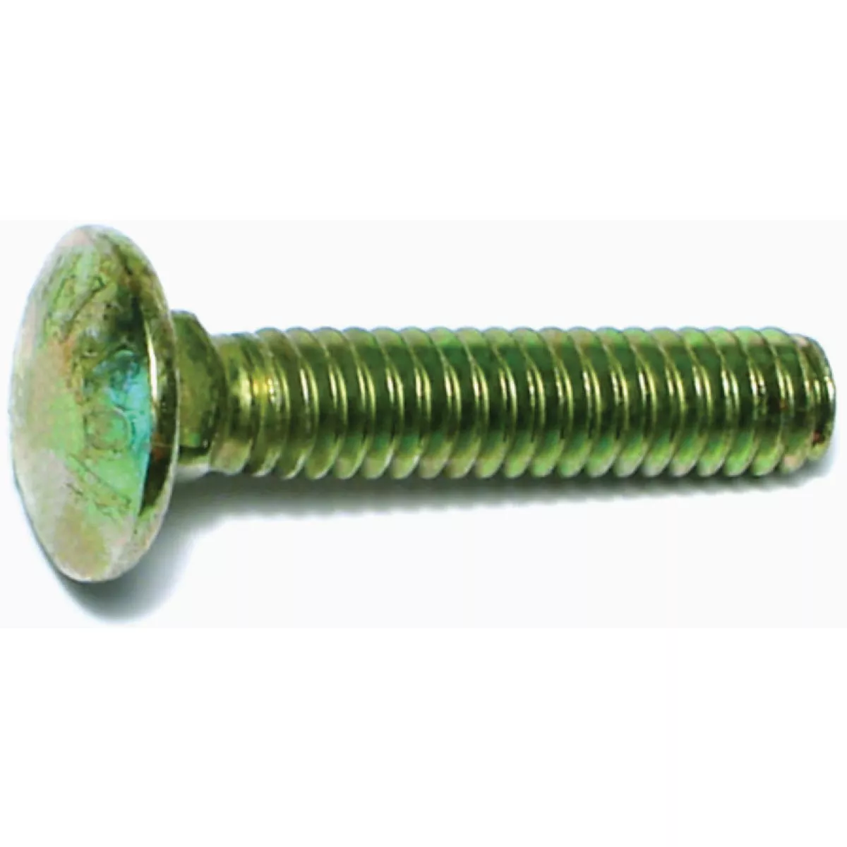 Midwest Fastener 1/4 In.-20 x 1-1/4 In. Green Rinsed Zinc Plated Grade 5 Steel Coarse Thread Carriage Bolt (256 Ct.)