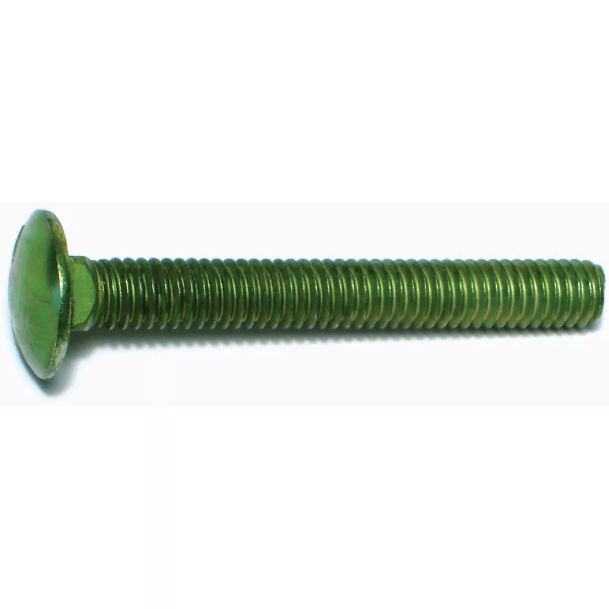 Midwest Fastener 5/16 In.-18 x 2-1/2 In. Green Rinsed Zinc Plated Grade 5 Steel Coarse Thread Carriage Bolt (86 Ct.)
