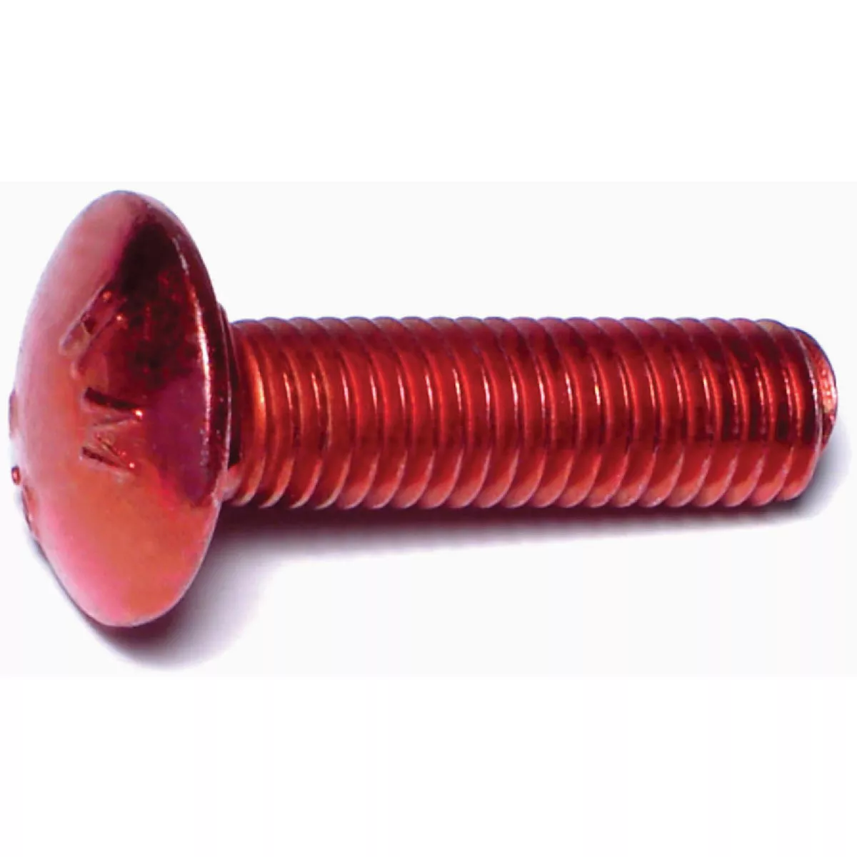 Midwest Fastener 8mm-1.25 x 30mm Zinc Plated Class 8.8 Steel Coarse Thread Carriage Bolt