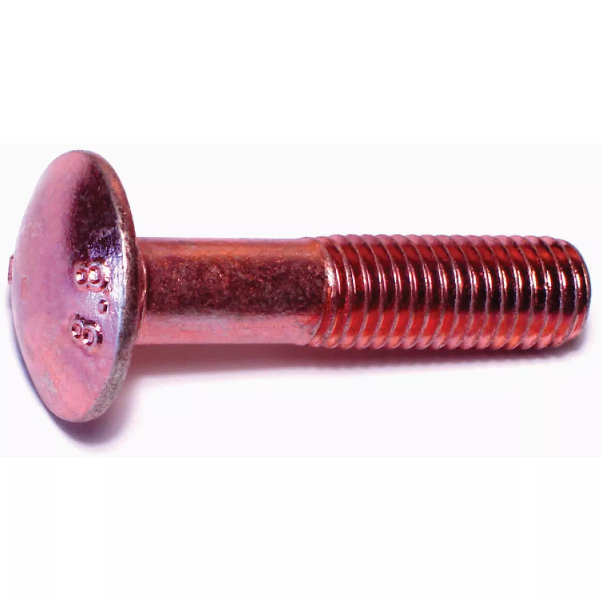 Midwest Fastener 12mm-1.75 x 55mm Zinc Plated Class 8.8 Steel Coarse Thread Carriage Bolt