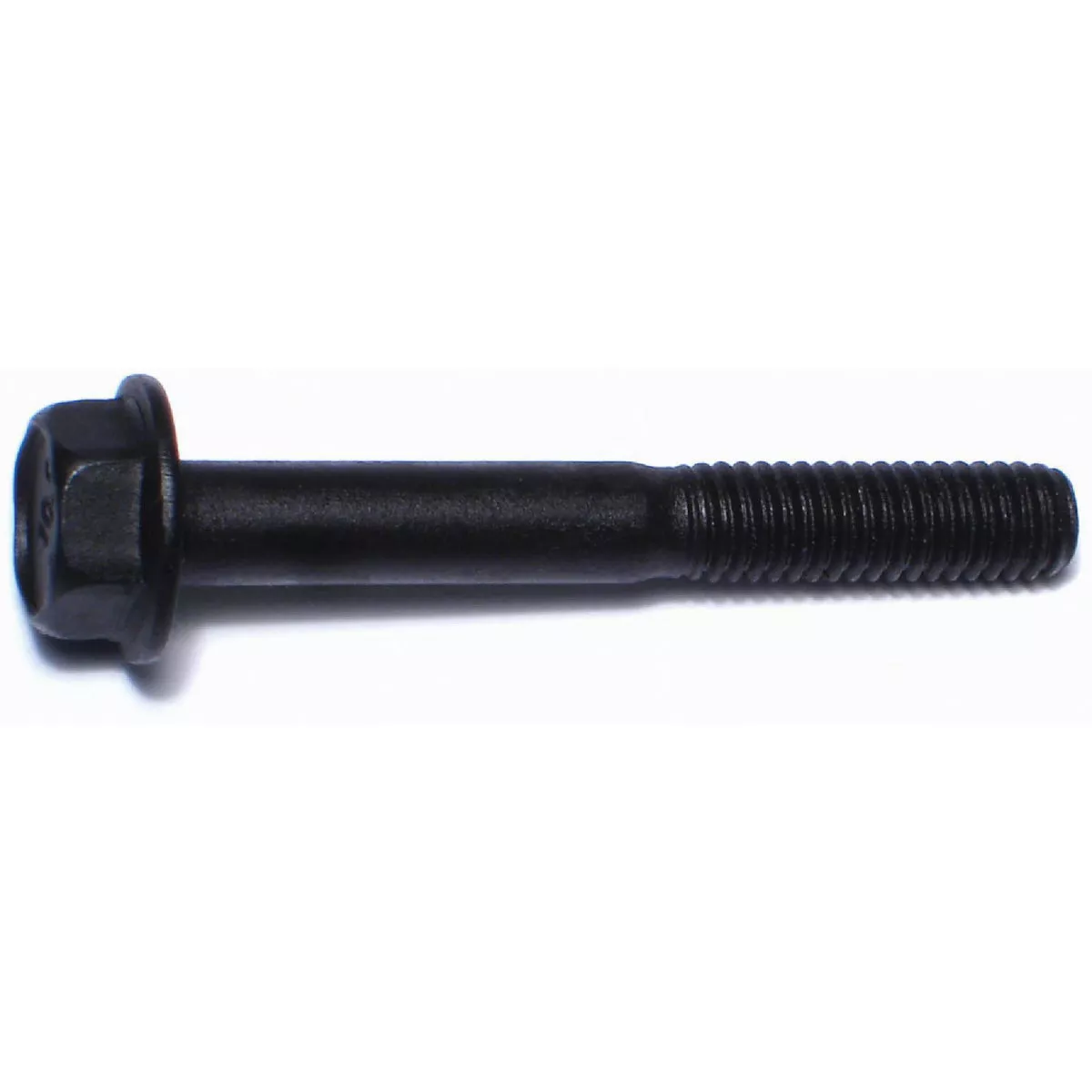 Midwest Fastener 6mm-1.0 x 45mm Black Phosphate Class 10.9 Steel Coarse Thread Hex Washer Head Flange Bolts