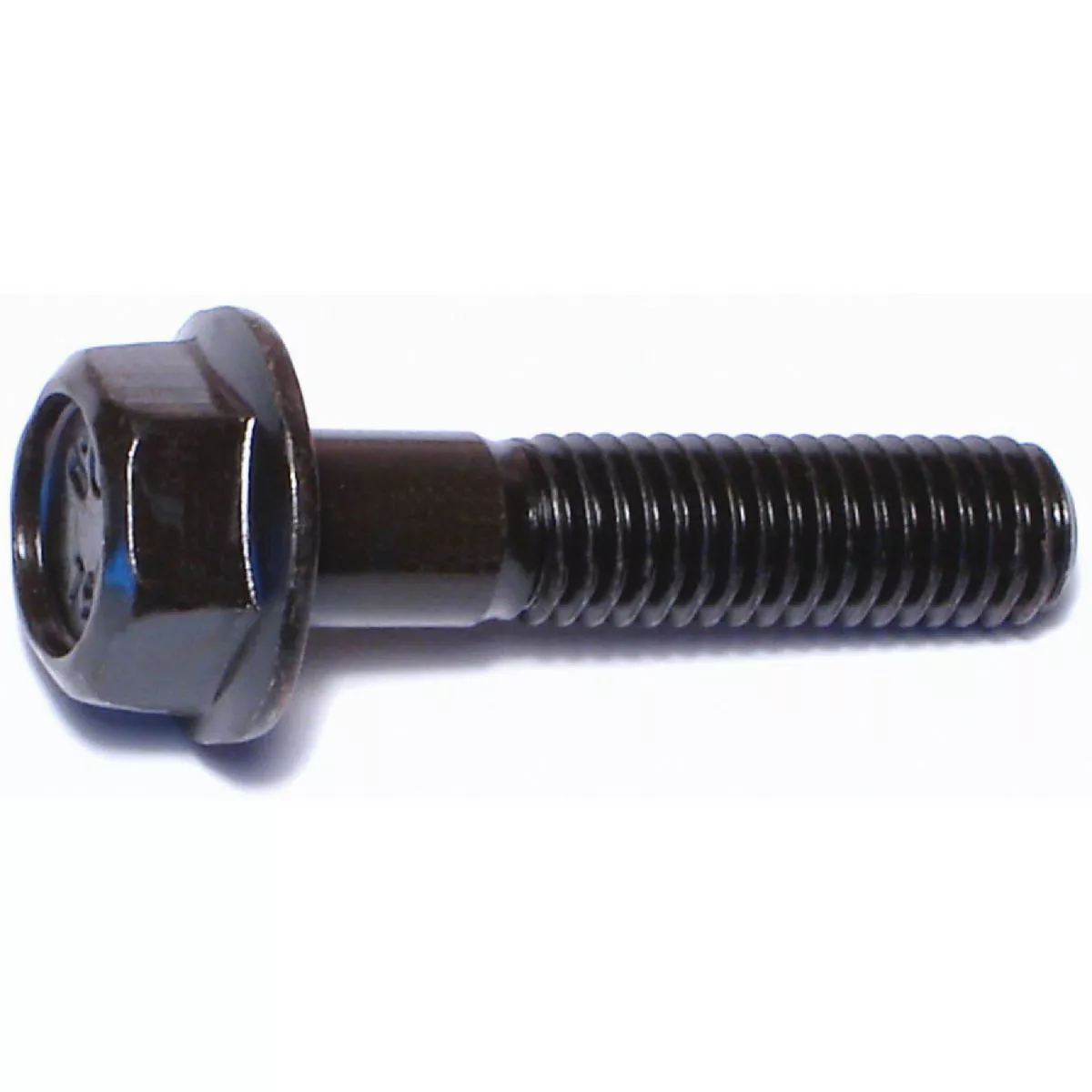 Midwest Fastener 6mm-1.0 x 45mm Black Phosphate Class 10.9 Steel Coarse Thread Hex Washer Head Flange Bolts (5 Ct.)-