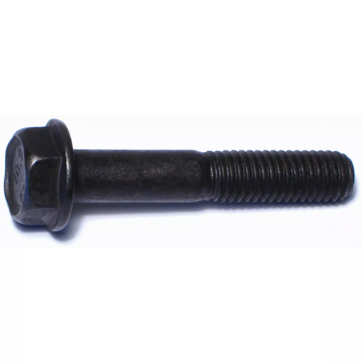 Midwest Fastener 6mm-1.0 x 35mm Black Phosphate Class 10.9 Steel Coarse Thread Hex Washer Head Flange Bolts (6 Ct.)