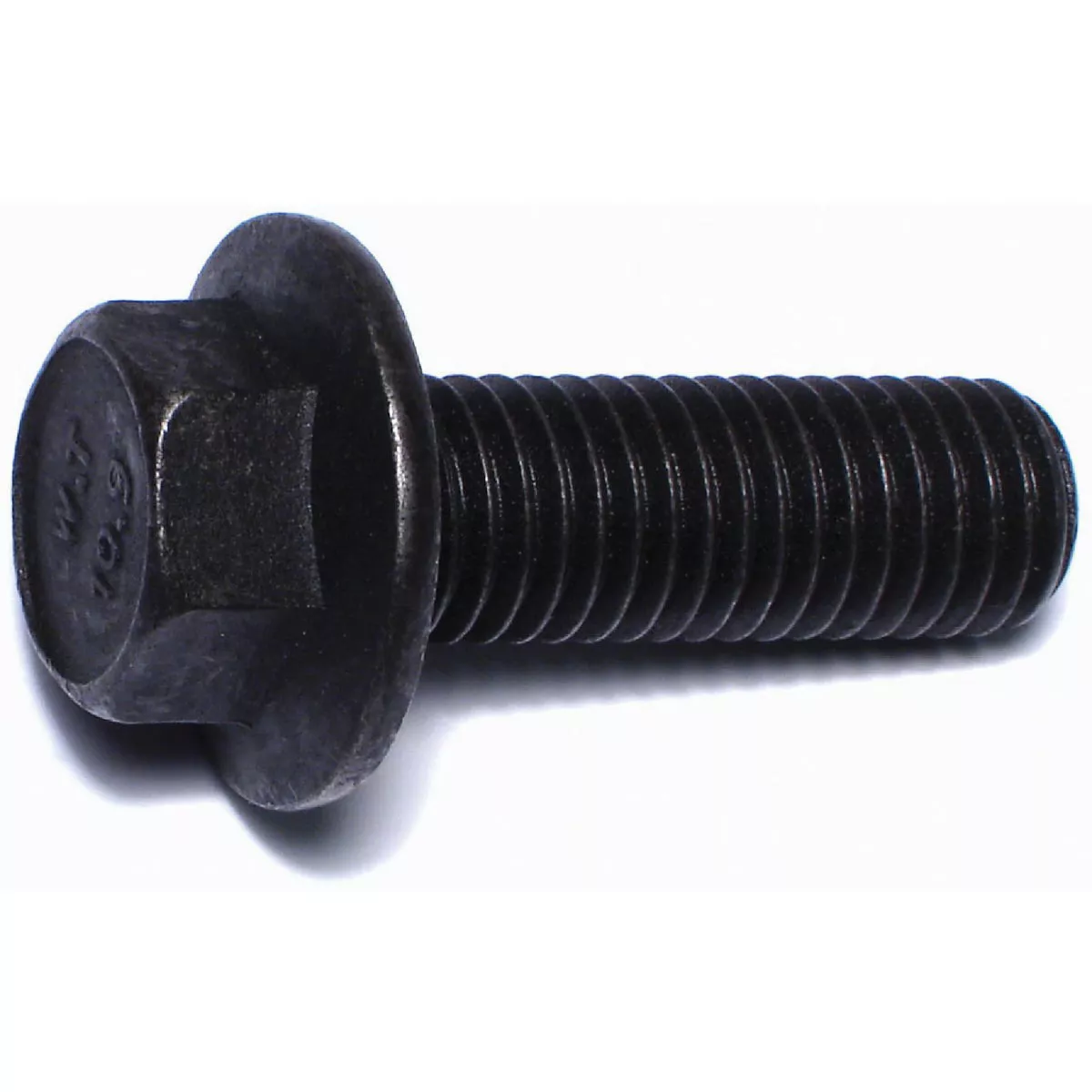 Midwest Fastener 3/8 In.-16 x 5 In. Zinc Plated Grade 8 Steel Coarse Thread Hex Washer Head Flange Bolts (2 Ct.)- - photo 2