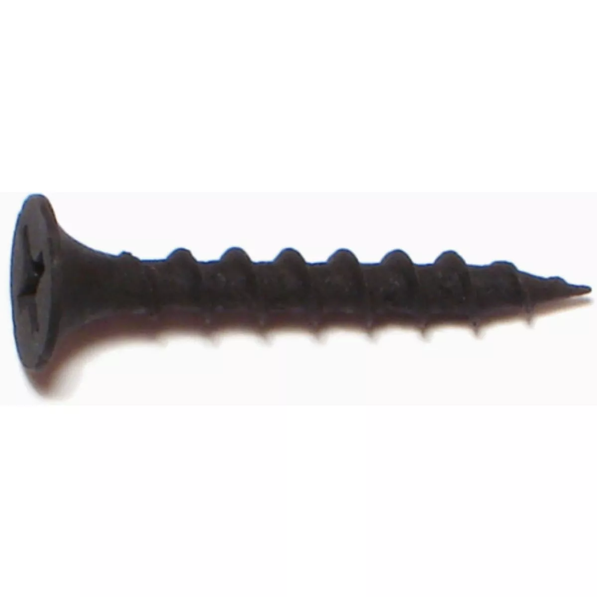 Midwest Fastener #6 x 1-1/8 In. Black Phosphate Steel Coarse Thread Phillips Bugle Head Drywall Screws