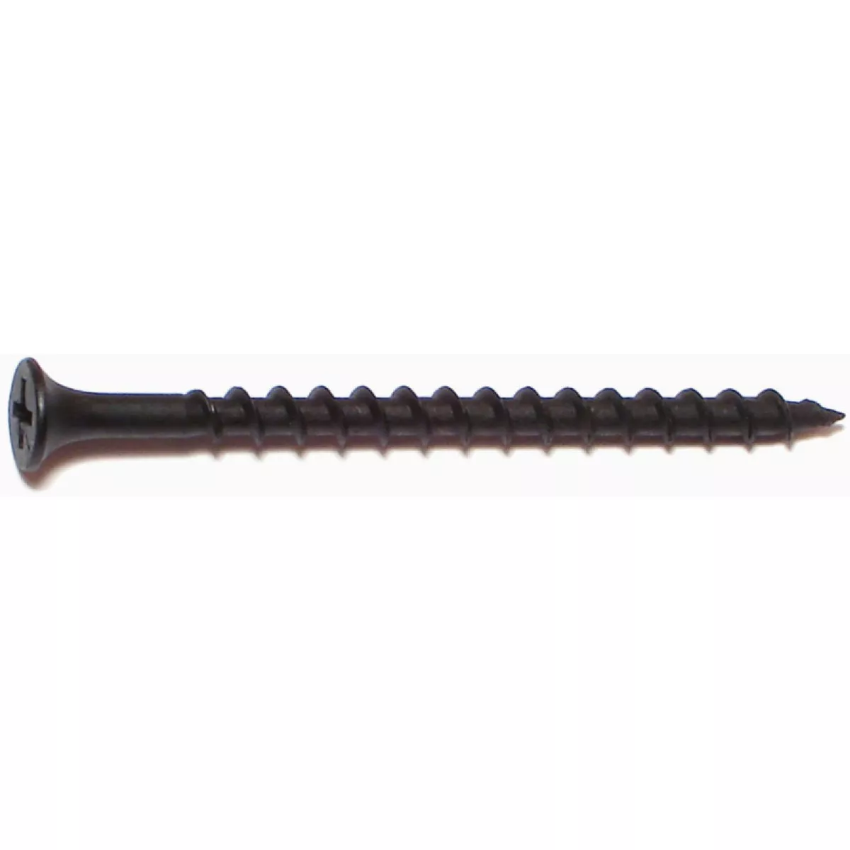 Midwest Fastener #8 x 2-1/2 In. Black Phosphate Steel Coarse Thread Phillips Bugle Head Drywall Screws (2500 Ct.)-