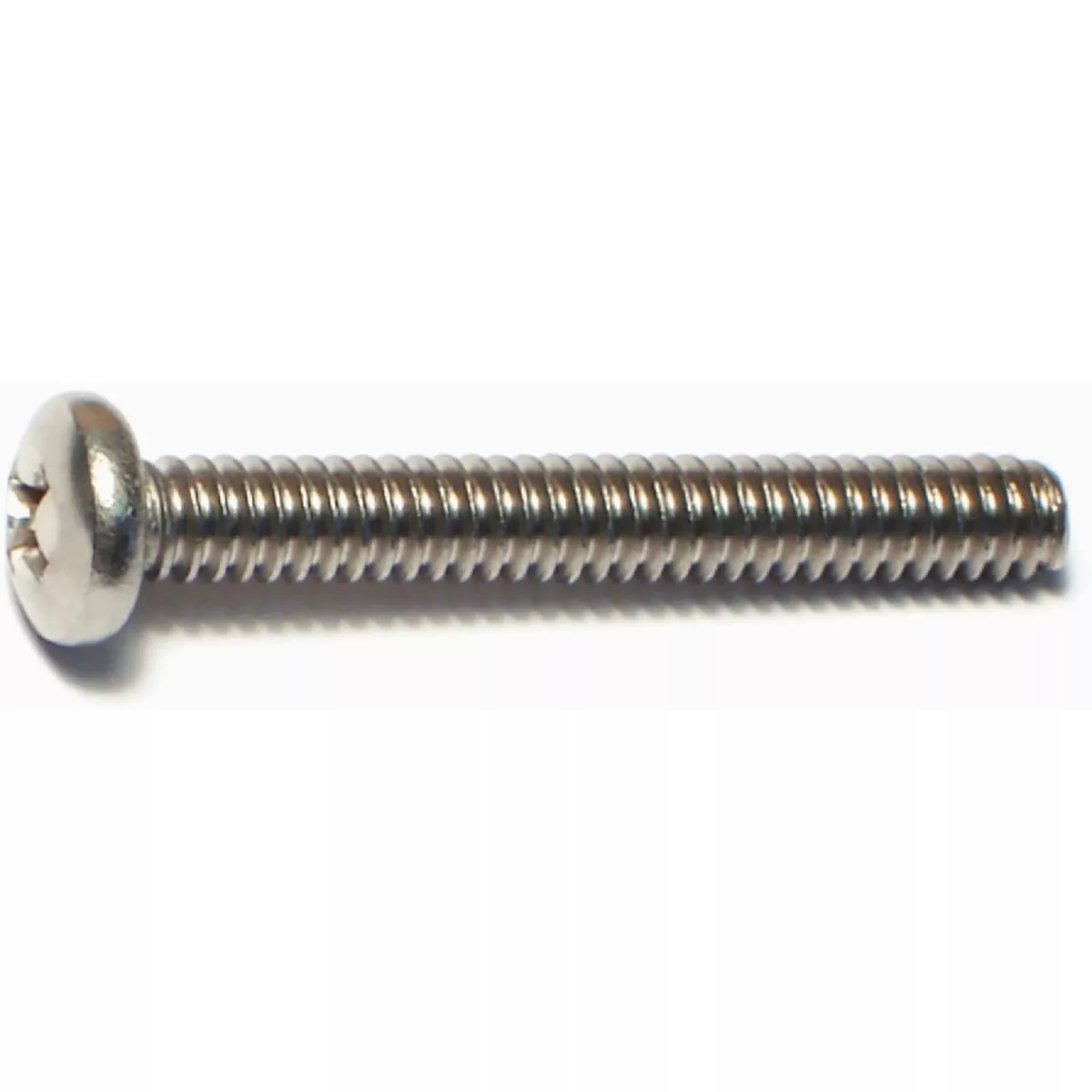 Midwest Fastener #10-24 x 1-1/2 In. 18-8 Stainless Steel Coarse Thread Phillips Pan Head Machine Screws