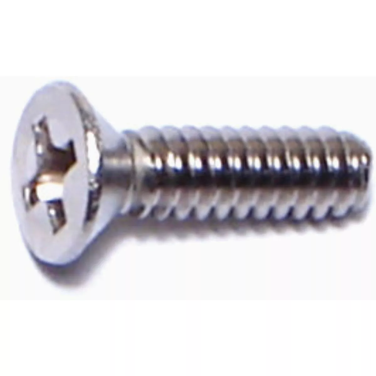 Midwest Fastener #6-32 x 1/2 In. 18-8 Stainless Steel Coarse Thread Phillips Flat Head Machine Screws (100 Ct.)