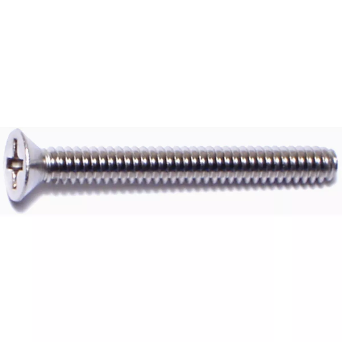 Midwest Fastener #6-32 x 1-1/4 In. 18-8 Stainless Steel Coarse Thread Phillips Flat Head Machine Screws (100 Ct.)
