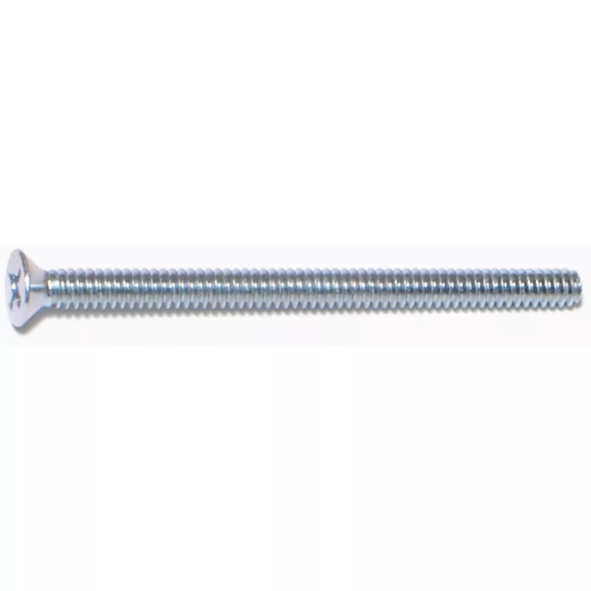 Midwest Fastener #6-32 x 2 In. Zinc Plated Steel Coarse Thread Phillips Flat Head Machine Screws (100 Ct.)