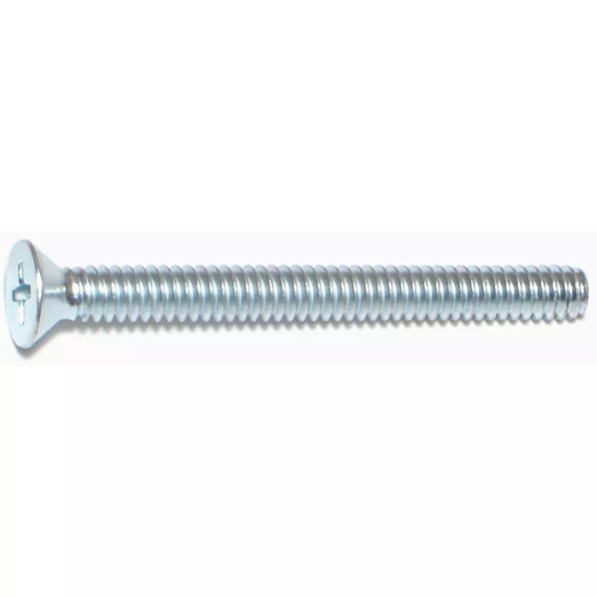 Midwest Fastener #10-24 x 2 In. Zinc Plated Steel Coarse Thread Phillips Flat Head Machine Screws (100 Ct.)