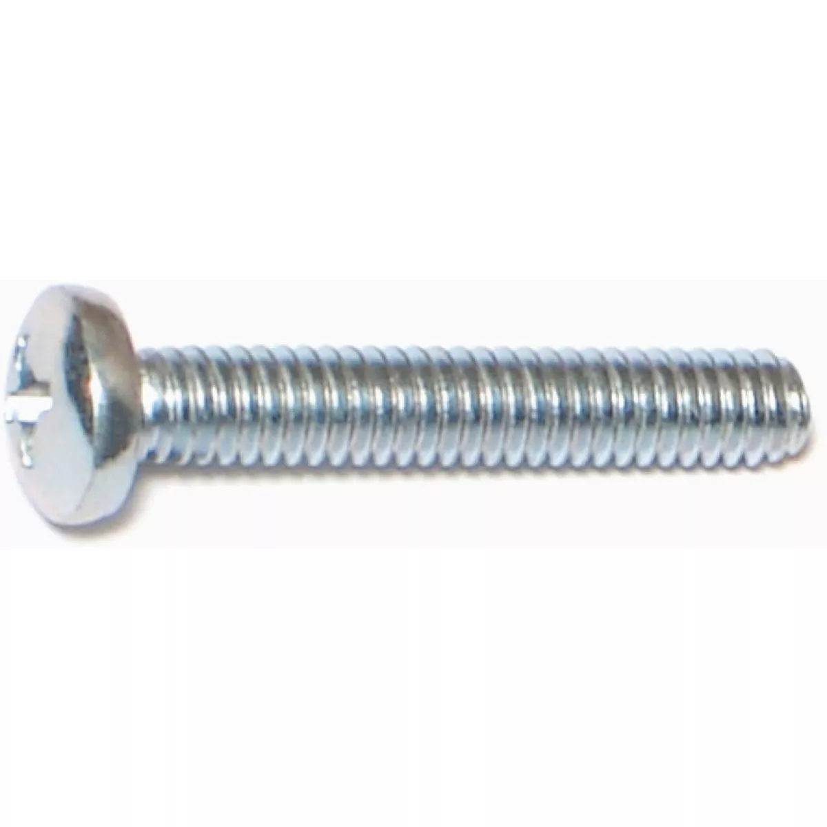 Midwest Fastener #8-32 x 1 In. Zinc Plated Steel Coarse Thread Phillips Pan Head Machine Screws