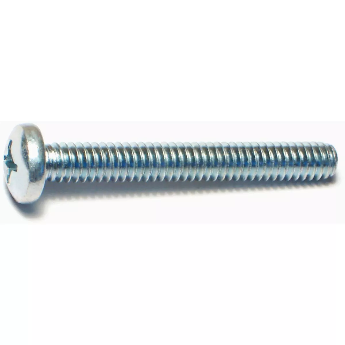 Midwest Fastener 1/4 In.-20 x 2 In. Zinc Plated Steel Coarse Thread Phillips Pan Head Machine Screws