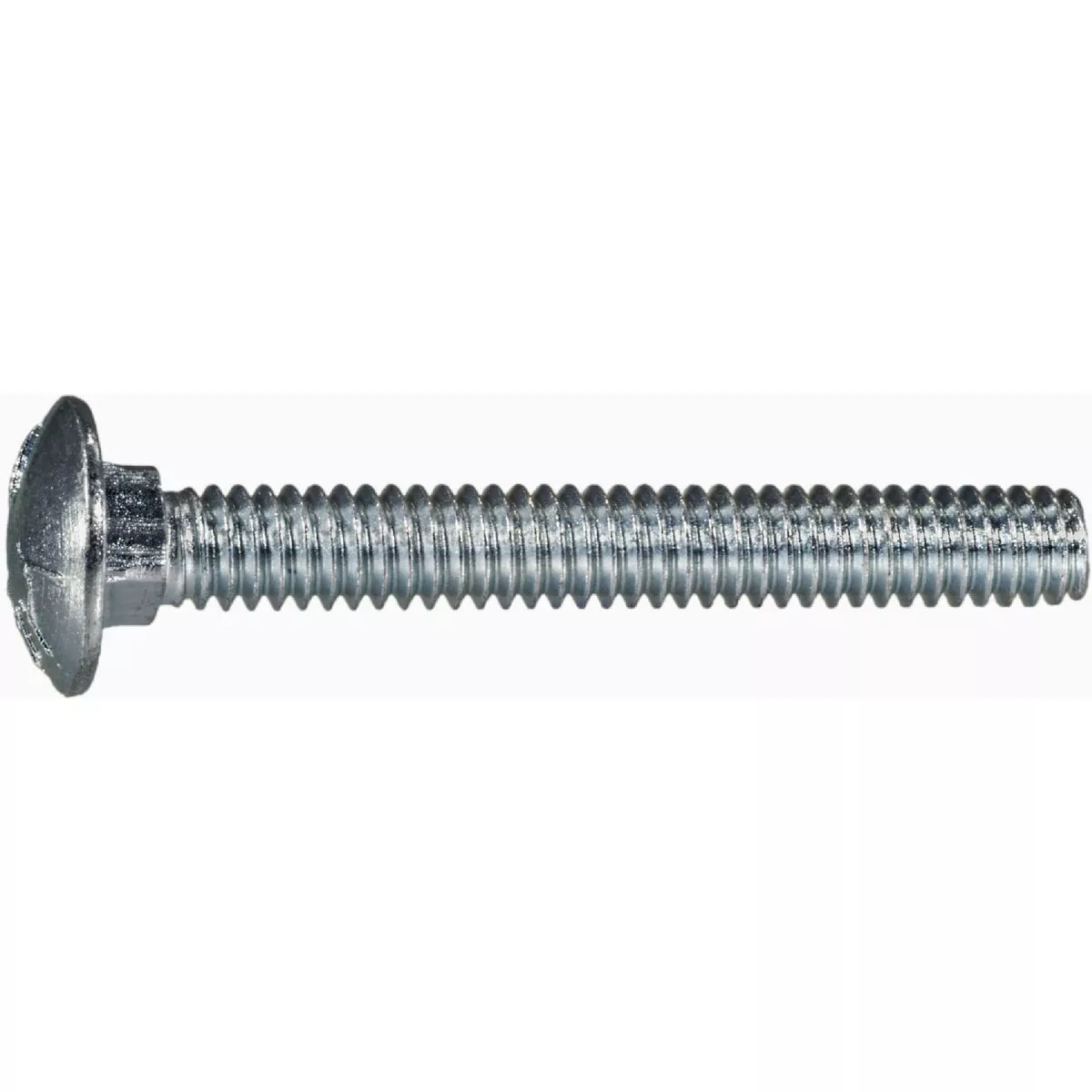 Midwest Fastener 1/4 In.-20 x 2 In. Zinc Plated Grade 5 Steel Coarse Thread Carriage Bolt (100-Count) (100 Ct.)-