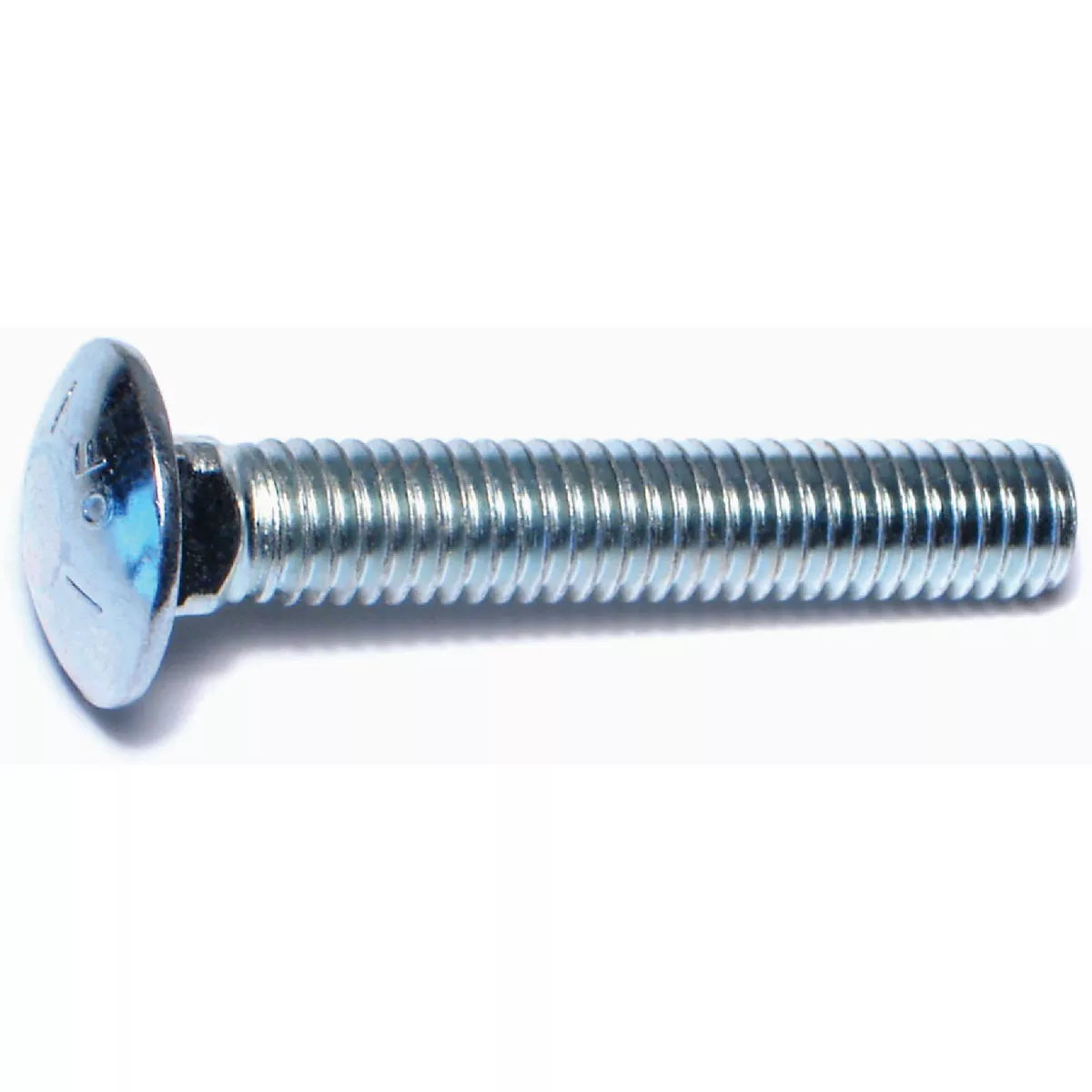 Midwest Fastener 3/8 In.-16 x 2-1/4 In. Zinc Plated Grade 5 Steel Coarse Thread Carriage Bolt (50-Count)