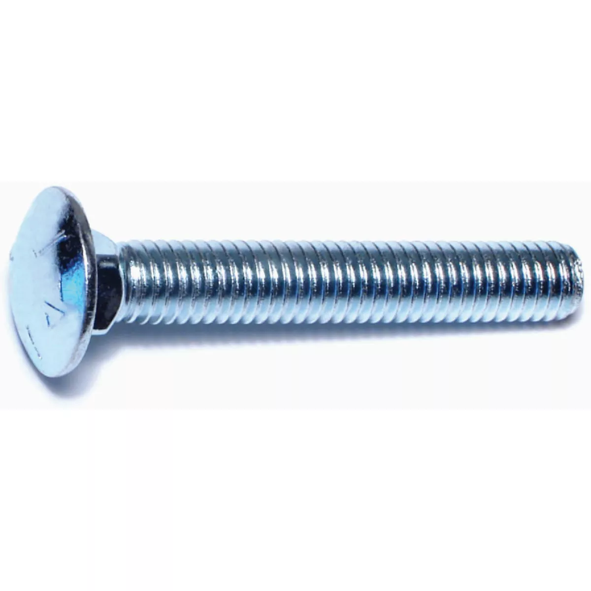 Midwest Fastener 3/8 In.-16 x 2-1/2 In. Zinc Plated Grade 5 Steel Coarse Thread Carriage Bolt (50-Count) (50 Ct.)