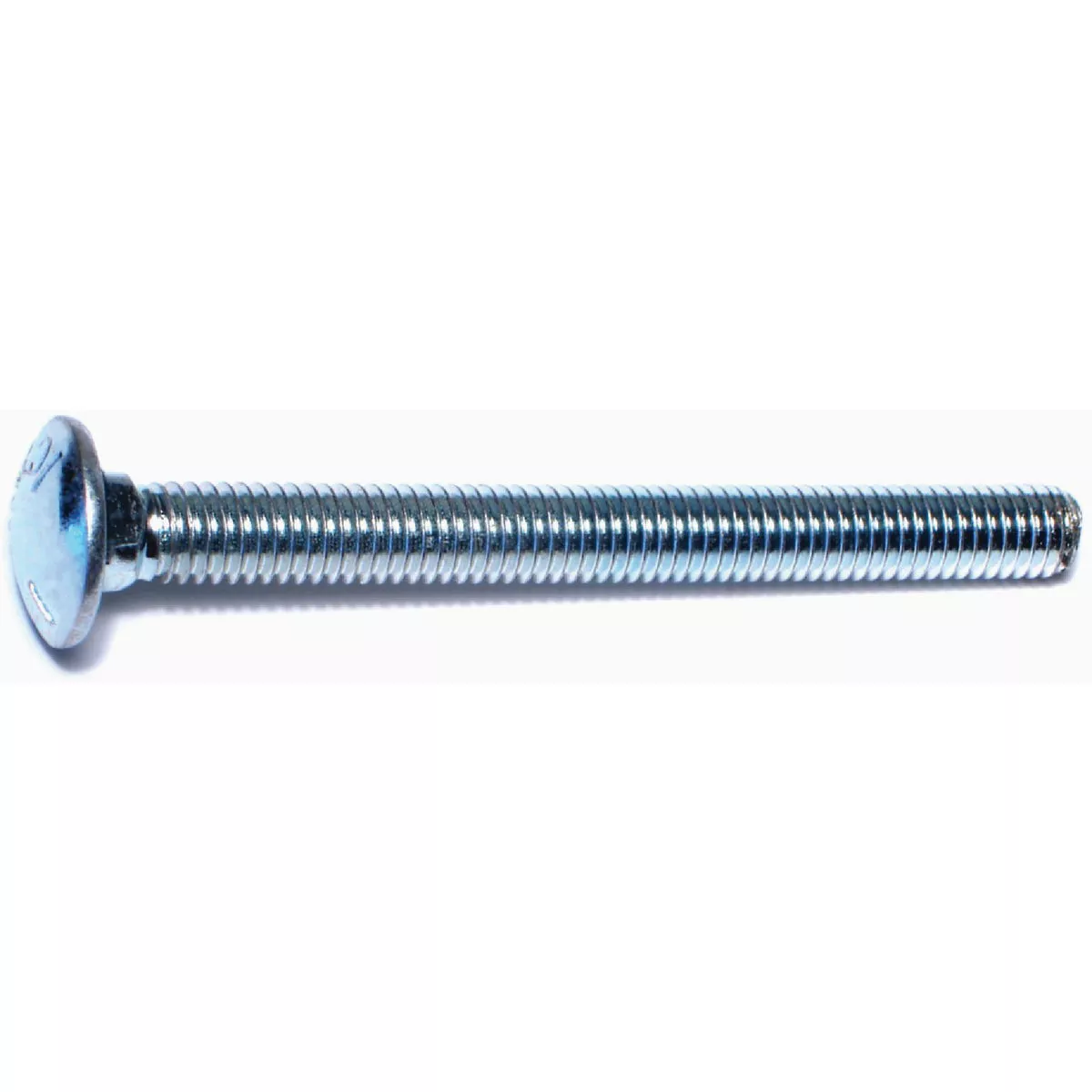 Midwest Fastener 3/8 In.-16 x 4 In. Zinc Plated Grade 5 Steel Coarse Thread Carriage Bolt (50-Count)