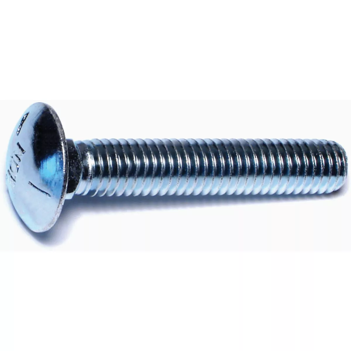 Midwest Fastener 7/16 In.-14 x 2-1/2 In. Zinc Plated Grade 5 Steel Coarse Thread Carriage Bolt (50-Count) (50 Ct.)-