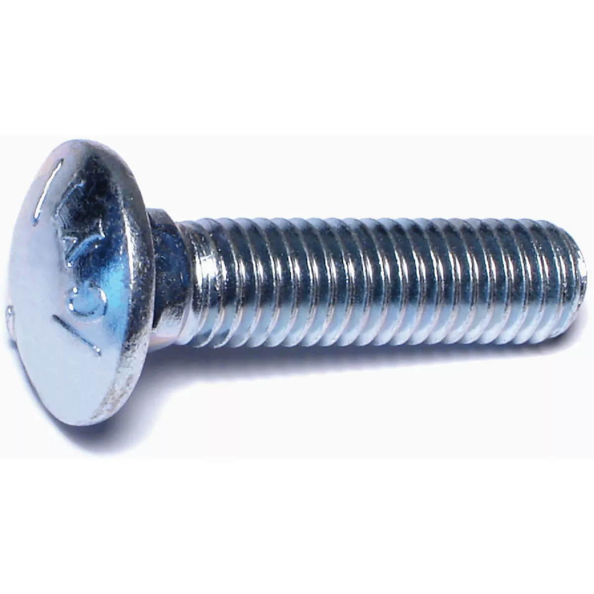 Midwest Fastener 1/2 In.-13 x 2 In. Zinc Plated Grade 5 Steel Coarse Thread Carriage Bolt (50-Count) (50 Ct.)