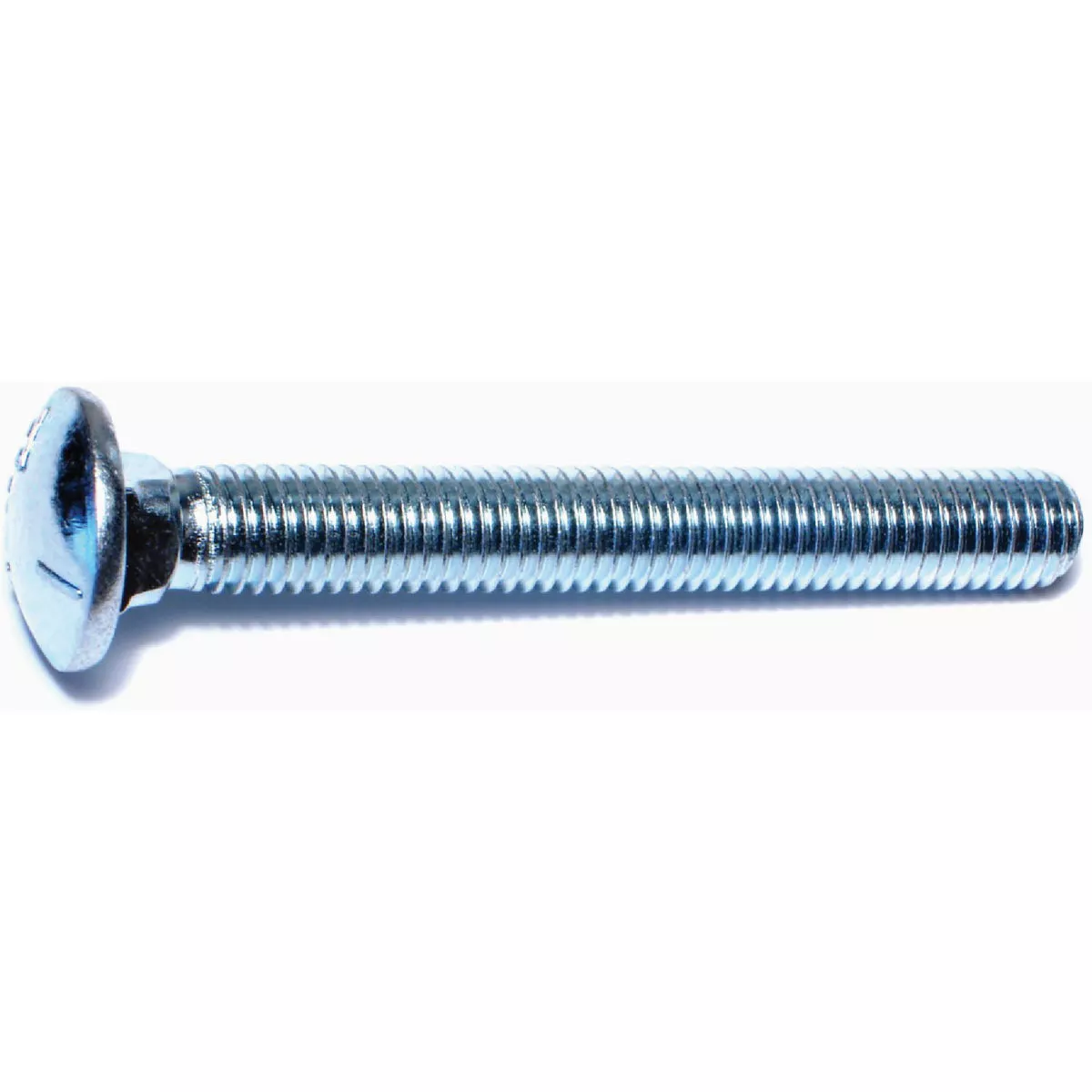 Midwest Fastener 1/2 In.-13 x 4 In. Zinc Plated Grade 5 Steel Coarse Thread Carriage Bolt (25-Count) (25 Ct.)-