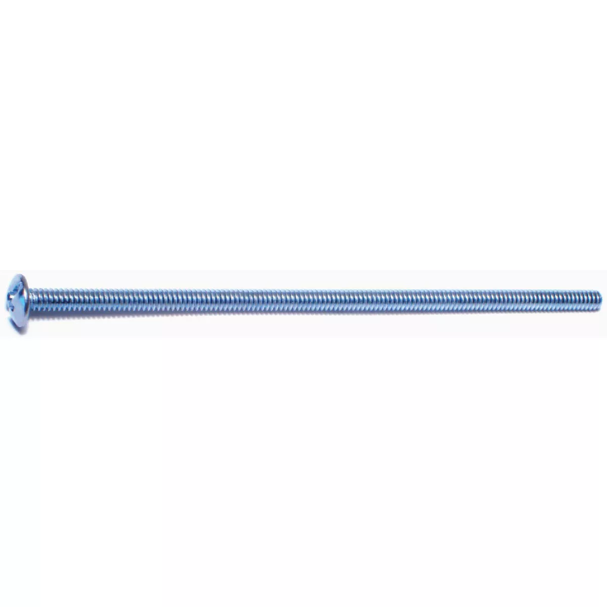 Midwest Fastener #6-32 x 4 In. Zinc Plated Steel Coarse Thread Combo Truss Head Machine Screws (100 Ct.)