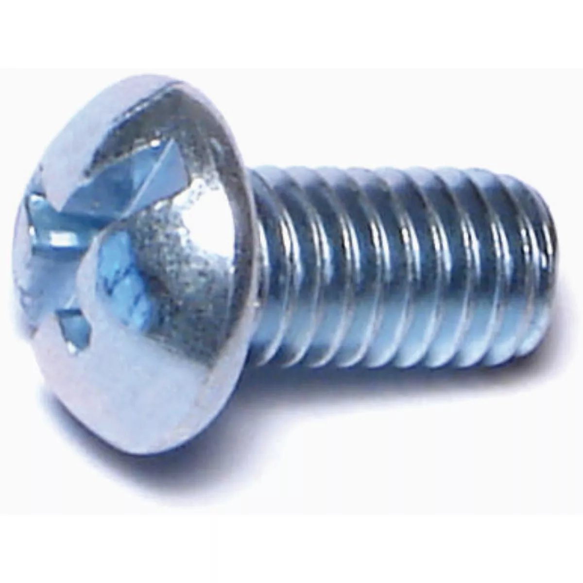 Midwest Fastener #10-32 x 3/8 In. Zinc Plated Steel Fine Thread Combo Round Head Machine Screws (100 Ct.)