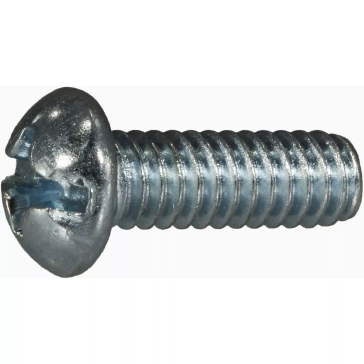 Midwest Fastener 1/4 In.-20 x 3/4 In. Zinc Plated Steel Coarse Thread Combo Round Head Machine Screws (100 Ct.)-