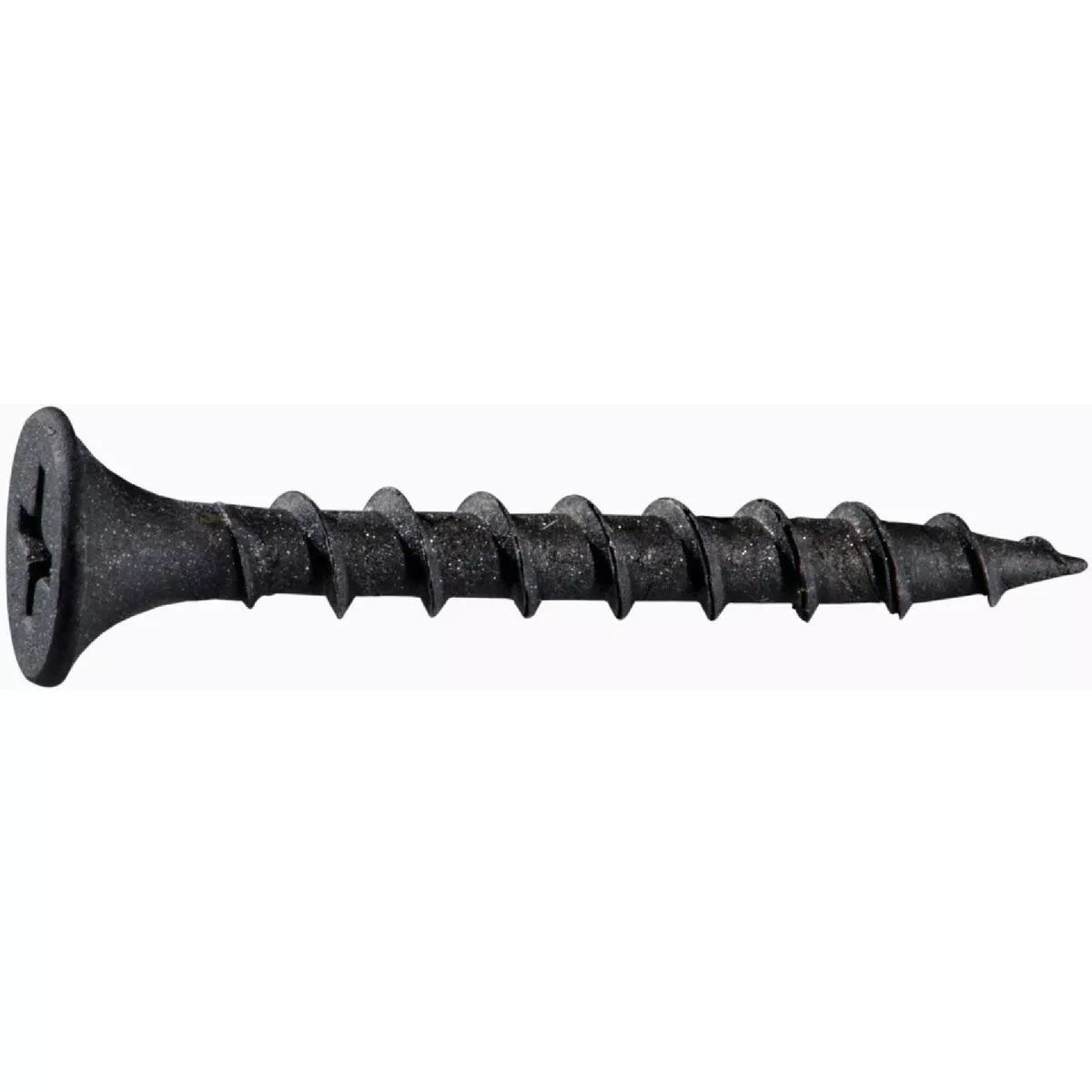 Midwest Fastener #6 x 1-1/4 In. Black Phosphate Steel Coarse Thread Phillips Bugle Head Drywall Screws