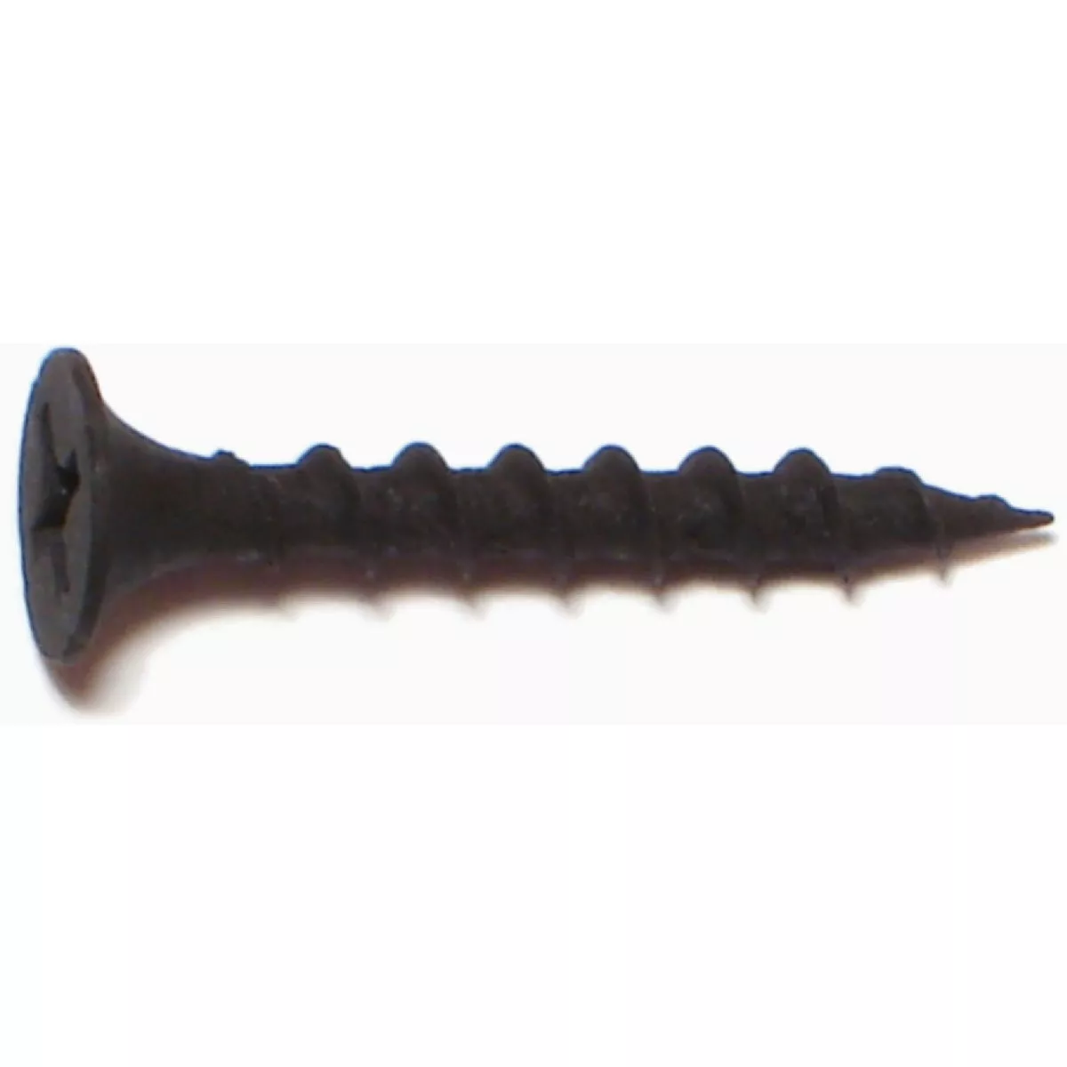 Midwest Fastener #6 x 1-1/8 In. Black Phosphate Steel Coarse Thread Phillips Bugle Head Drywall Screws