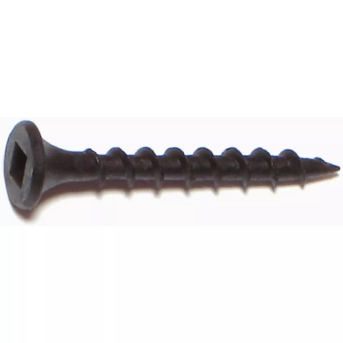 Midwest Fastener #6 x 1-1/4 In. Black Phosphate Steel Coarse Thread Square Drive Bugle Head Drywall Screws (275 Ct.)-