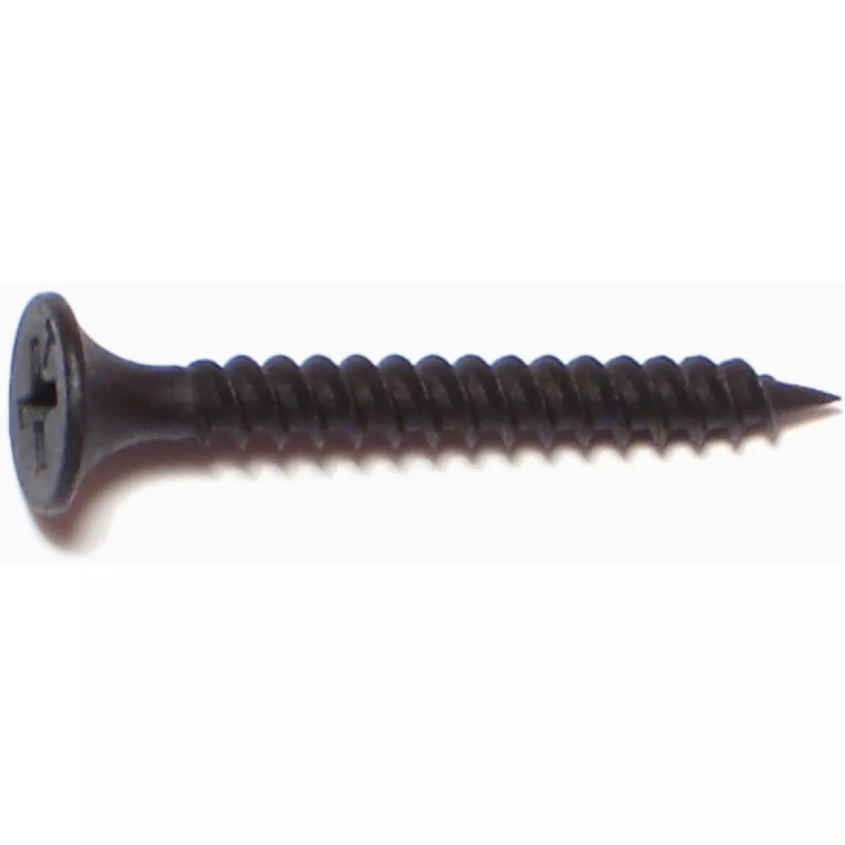 Midwest Fastener #6 x 1-1/4 In. Black Phosphate Steel Fine Thread Phillips Bugle Head Drywall Screws (1420 Ct.)-