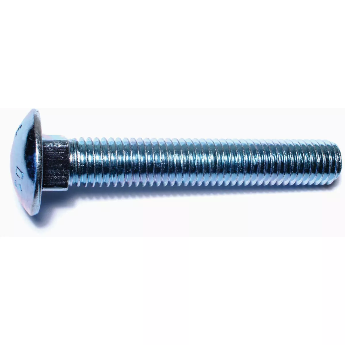 Midwest Fastener 5/8 In.-11 x 4 In. Zinc Plated Grade 2 / A307 Steel Coarse Thread Carriage Bolt